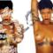 Rihanna nuda - Seno scoperto