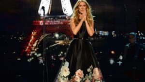 Celine Dion sul palco degli American Music Awards 2015