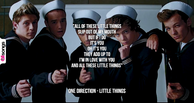 One Direction: le migliori frasi delle canzoni