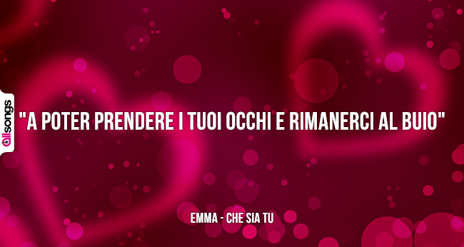 Emma: le migliori frasi delle canzoni