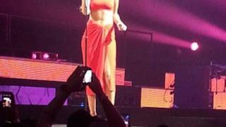 Rihanna - Diamonds World Tour Buffalo Red Dress