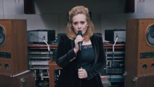 Adele nel video When We Were Young (Live at The Church)