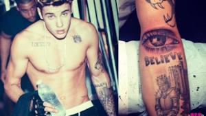 Justin Bieber: il nuovo tatuaggio è un occhio dedicato alla mamma!