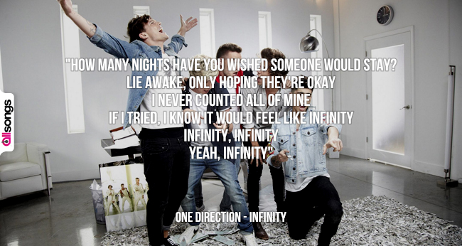 One Direction: le migliori frasi delle canzoni