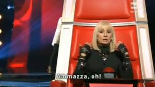 Elhaida Dani e Raffaella Carrà alle Blind Audition