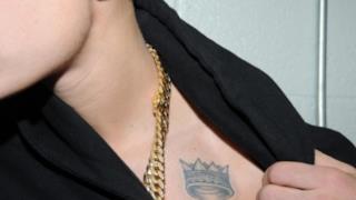 Tatuaggio della scapola sinistra di Justin Bieber