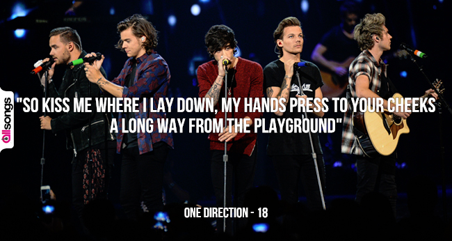 One Direction: le migliori frasi delle canzoni