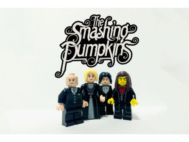 Gli Smashing Pumpkins riprodotti con i Lego