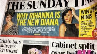 Rihanna la nuova Diana