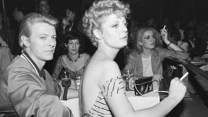 David Bowie con Susan Sarandon negli anni '80