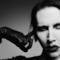 Marilyn Manson foto in bianco e nero