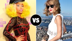 Nicki Minaj vs Taylor Swift 