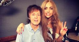 Lady Gaga con Paul McCartney