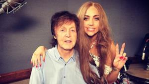 Lady Gaga con Paul McCartney