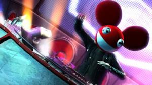 il DJ canadese Deadmau5 in un video musicale