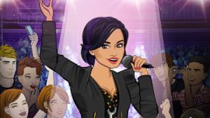 Demi Lovato in versione videogioco