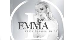 Emma Marrone sulla copertina del singolo Resta ancora un po'
