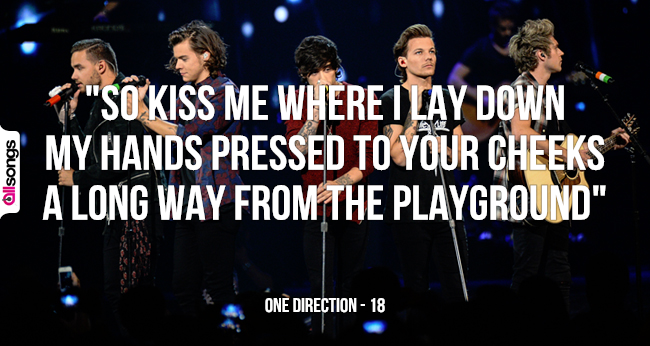 One Direction: le migliori frasi delle canzoni