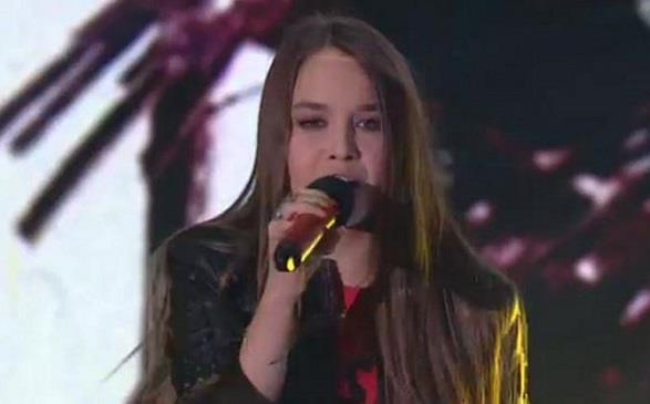Margherita sul palco di X Factor 9