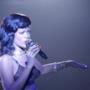 Rihanna Reggiseno una vera luce sul palco