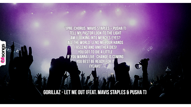 Gorillaz: le migliori frasi dei testi delle canzoni