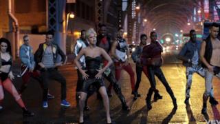 Lady Gaga coreography in Marry the night video