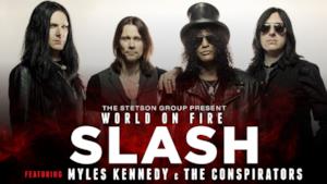 Slash tour 2015 in Italia, il 23 e il 24 giugno al Rock in Roma e a Milano