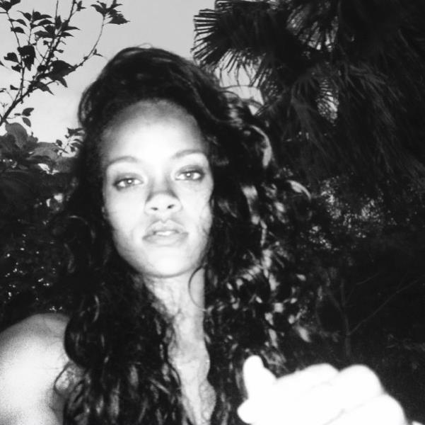 autoscatto di Rihanna in Brasile