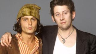 Johnny Depp e Shane MacGowan dei Pogues