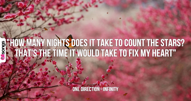 One Direction: le migliori frasi delle canzoni