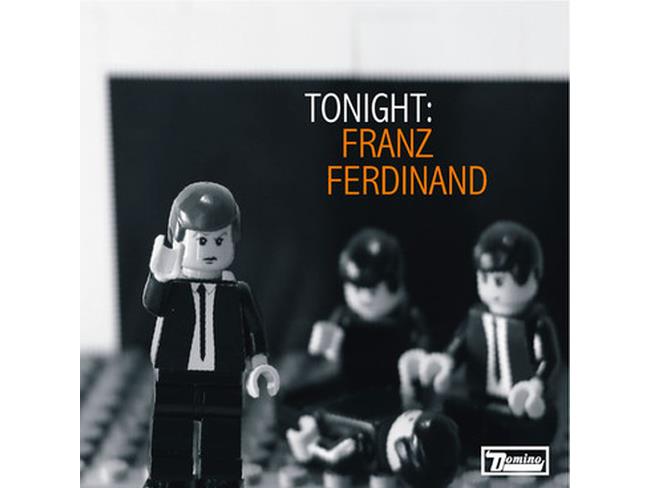 La copertina di Tonight riprodotta con i Lego