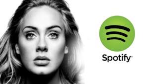 Adele contro Spotify, no streaming