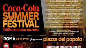 Coca Cola Summer Festival programma