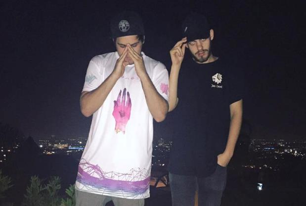 Jauz e San Holo insieme Foto post-studio tra Jauz e San Holo