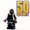 50 Cent riprodotto con i Lego