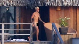 Justin Bieber a Bora Bora