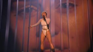 Miley Cyrus Sexy Outfit MTV ema Awards - 5