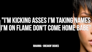 Rihanna: le migliori frasi delle canzoni