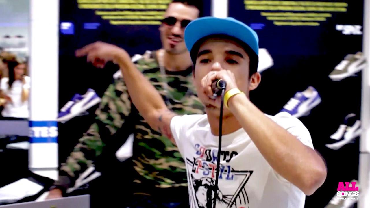 moreno presenta stecca con marrakech al puma store