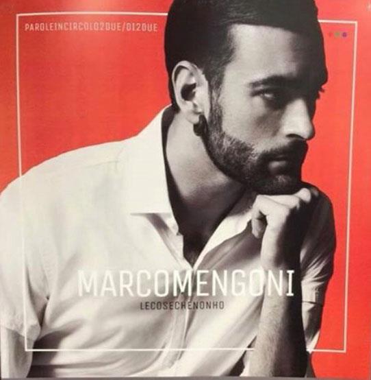 Marco Mengoni sulla copertina del nuovo album Le Cose Che Non Ho