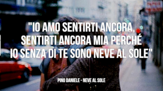 Pino Daniele: le migliori frasi delle canzoni