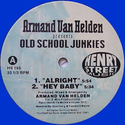 Armand Van Helden presents Old School Junkies (Remaster) - EP