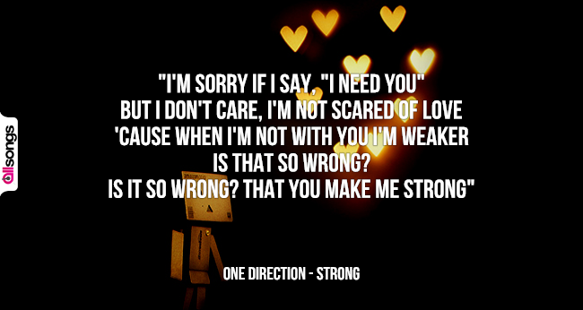 One Direction: le migliori frasi delle canzoni