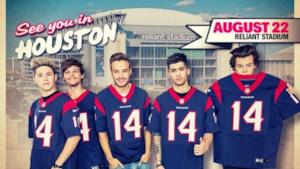 One Direction: Where We Are Tour - Houston 22.08.2014