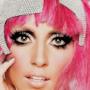 Lady Gaga capelli rosa