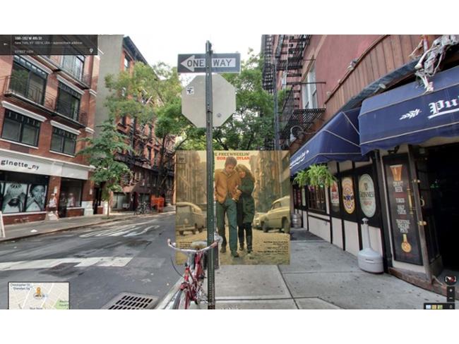 The Freewheelin' Bob Dylan in Street View