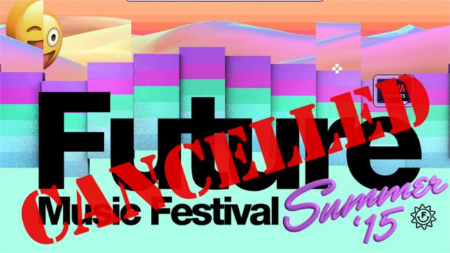 Il Future Music Festival &#232; stato cancellato definitivamente a causa degli alti costi.