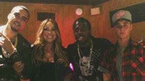 Mariah Carey, Justin Bieber e French Montana 