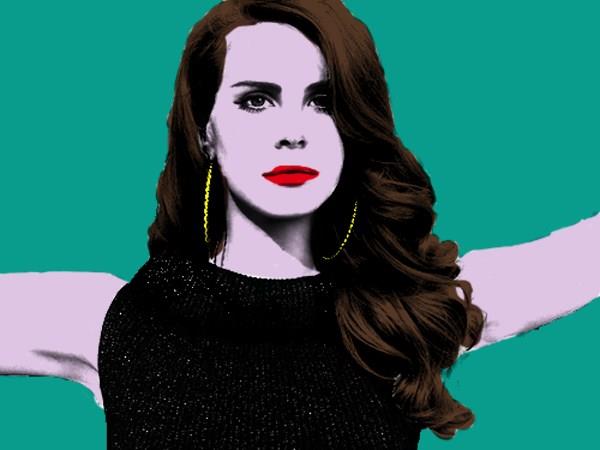 Lana Del Rey pop art foto - 4