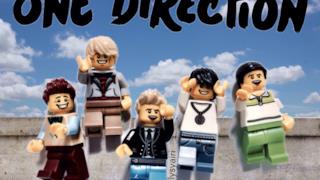 I One Direction riprodotti con i Lego